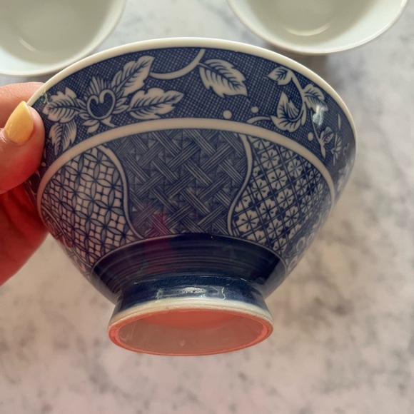 Set of 4 Japanese Rice Bowls - Picture 6 of 10